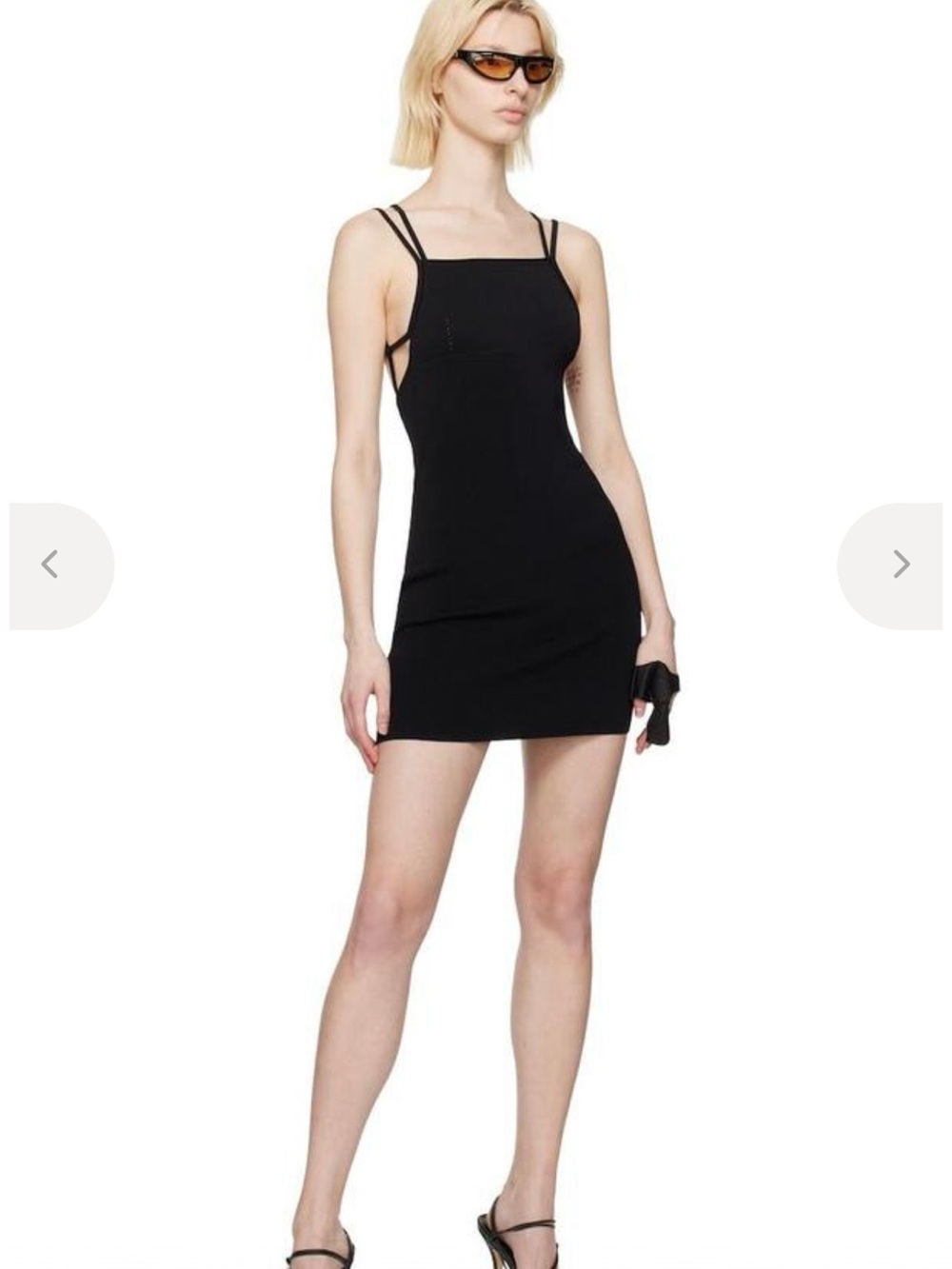Dion Lee split strap Mini Dress